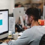 Virtual assistant at work.