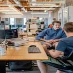 People having a meeting about content marketing strategies