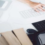 A person working on market research