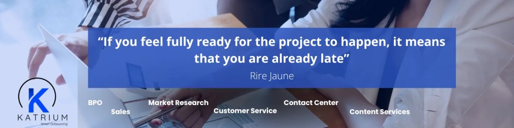 A quote from Rire Jaune