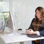 Virtual assistant at work.