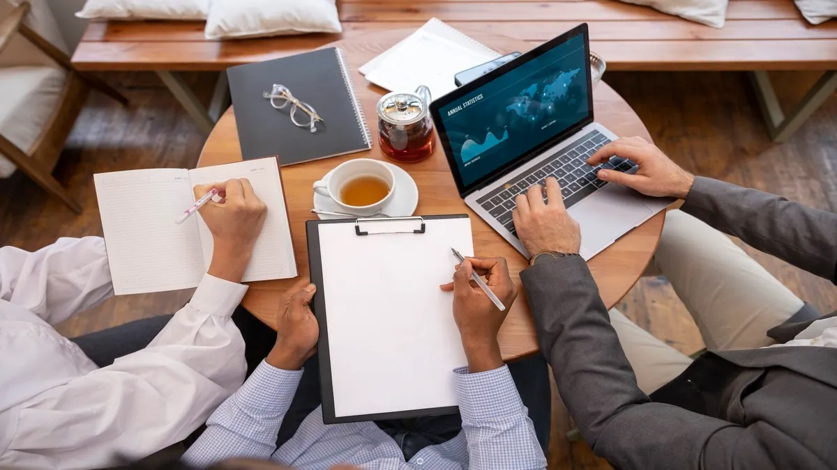 People working on market research companies