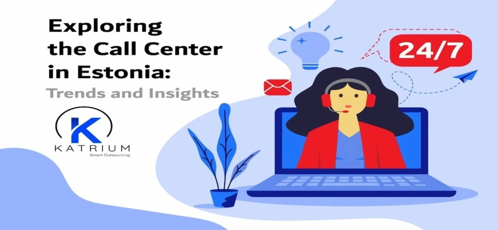 Drawing about call centers in Estonia