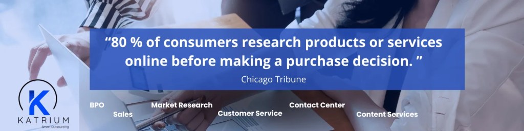 A quote from Chicago Tribune about consumers