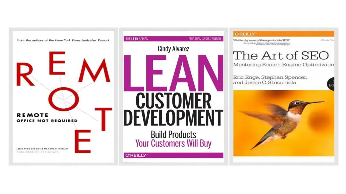 Three essential books for entrepreneurs