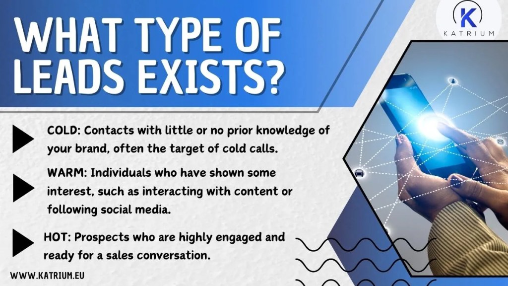 Cold, Warm and Hot leads