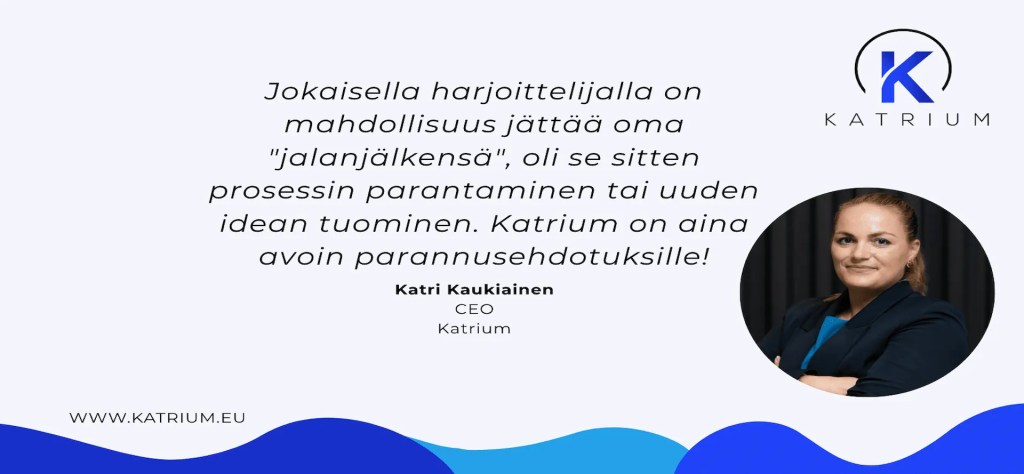 Työharjoittelu Katriumilla