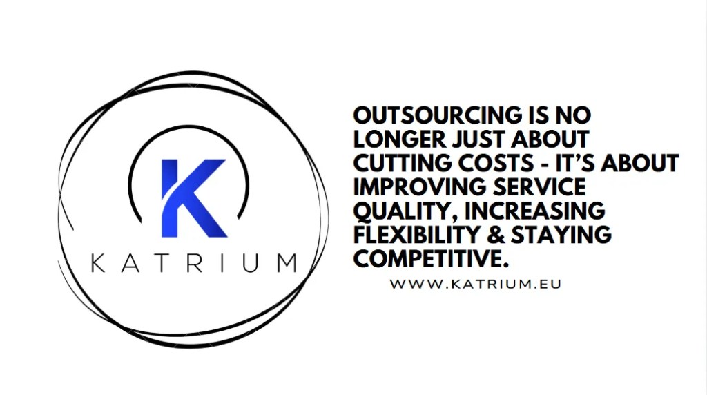 Quote highlighting that outsourcing customer support is no longer just about cost savings but about enhancing service quality, flexibility, and competitiveness.