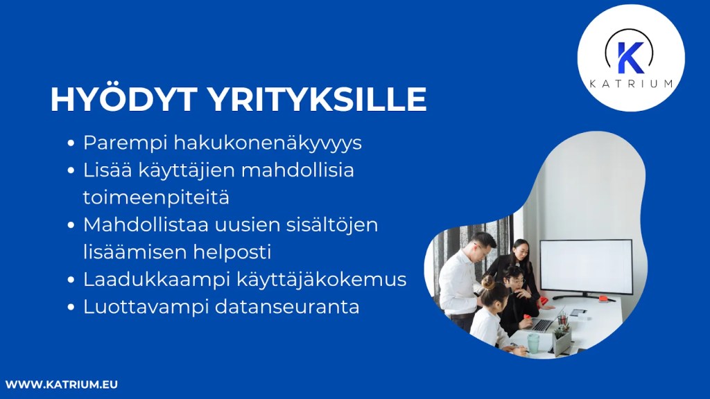 Verkkosivuston arkkitehtuurin optimointi