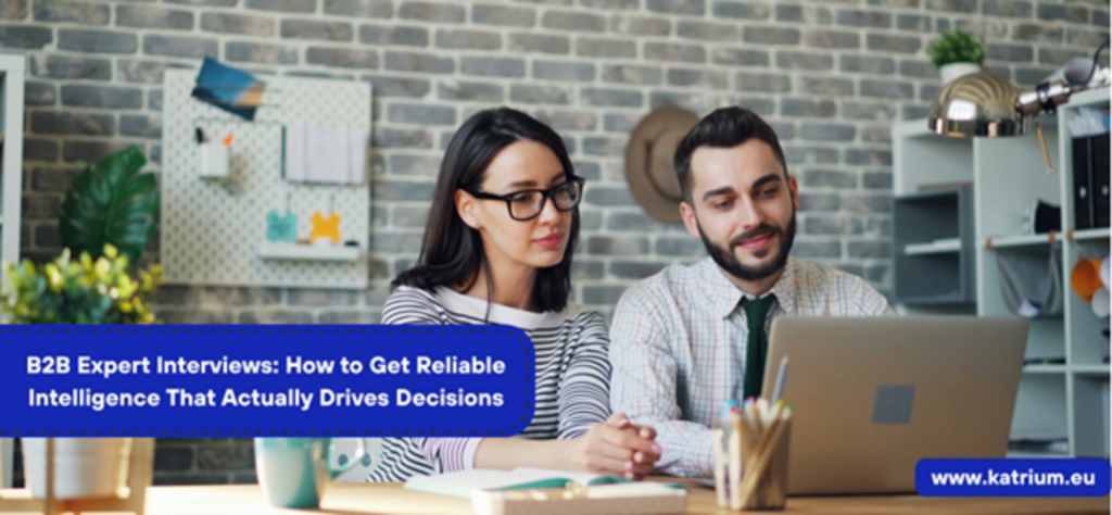 B2B expert interviews