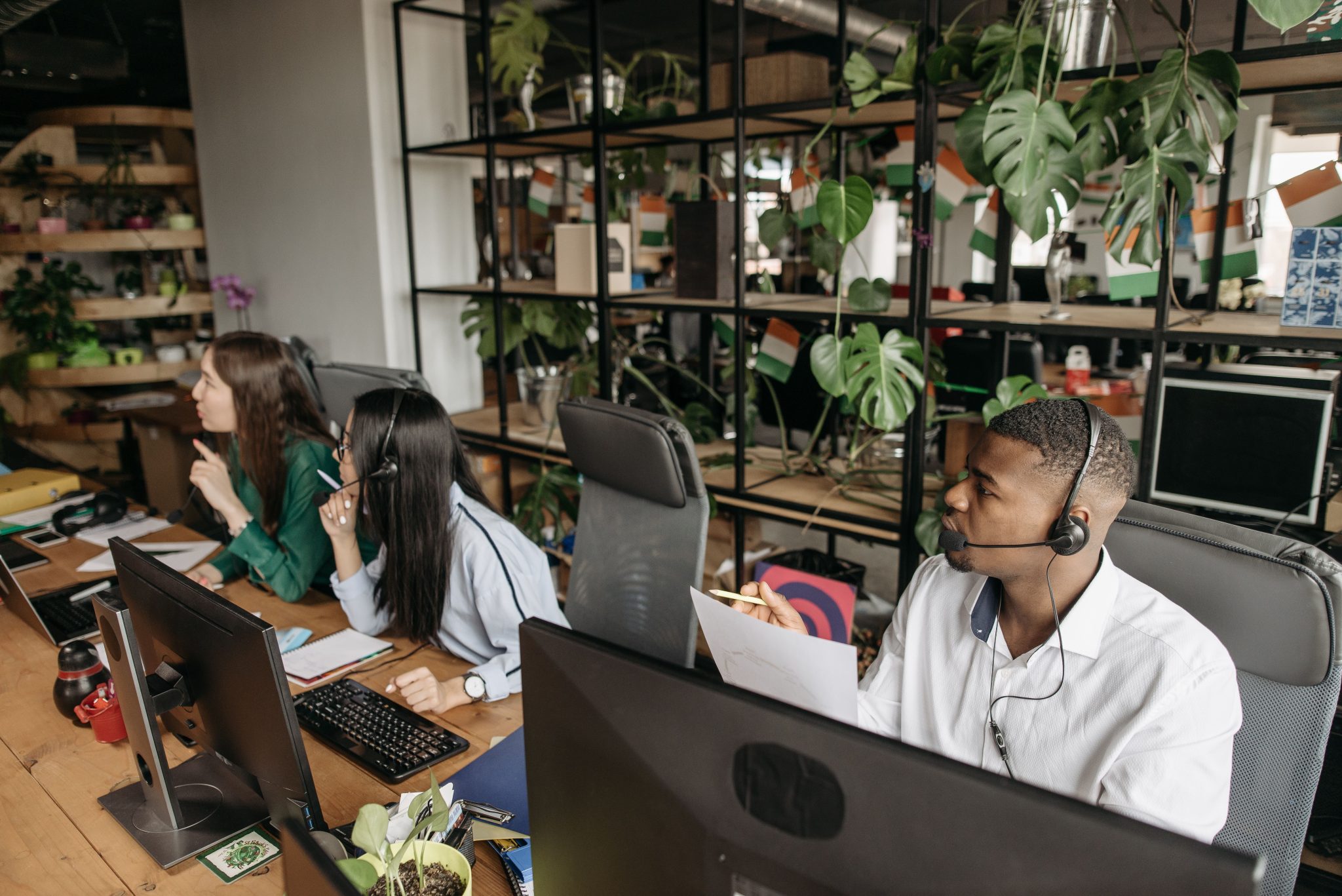 Job offer as a telephone interviewer at Katrium