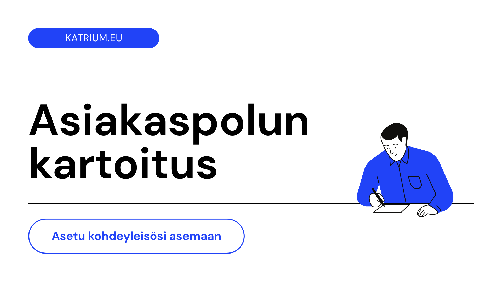asiakaspolun kartoitus